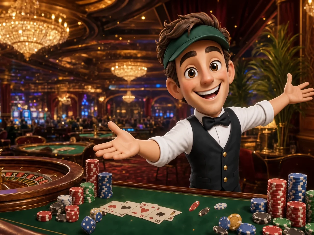 Le Petit Joueur dans une salle de casino